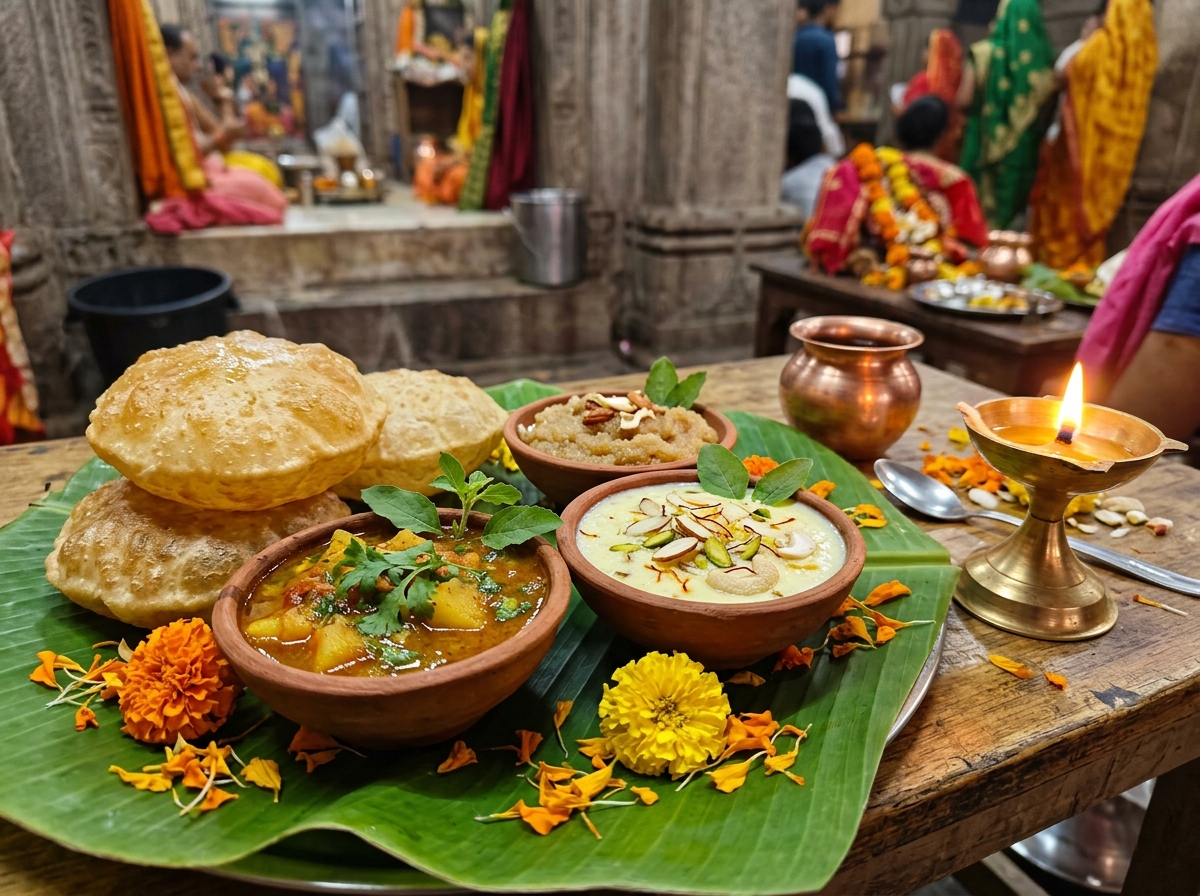 पावन अन्नक्षेत्र महाप्रसाद थाली